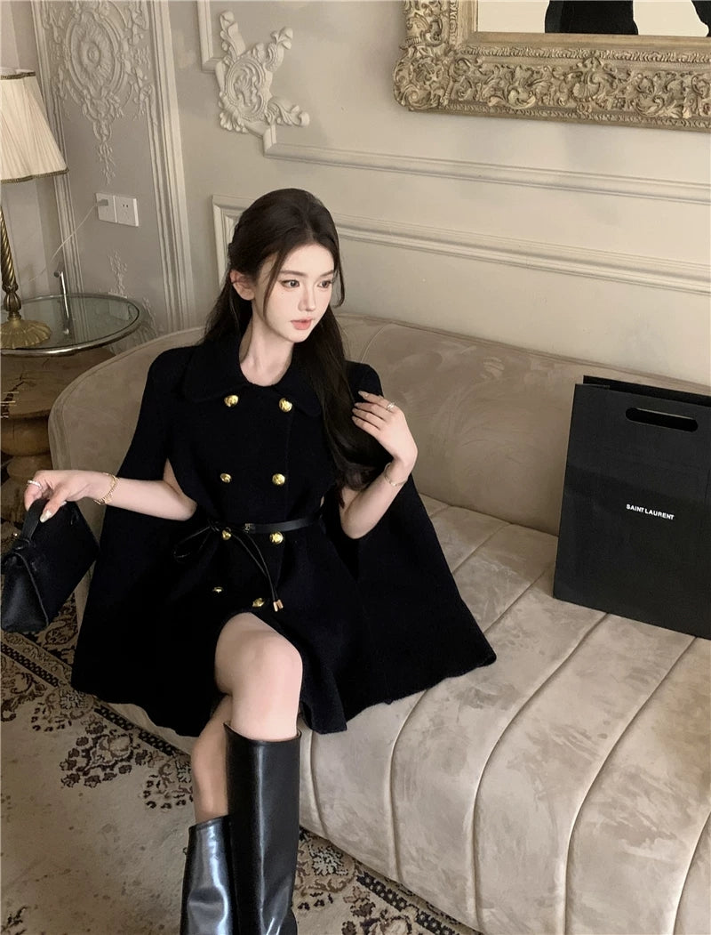ノーブルケープショートコート