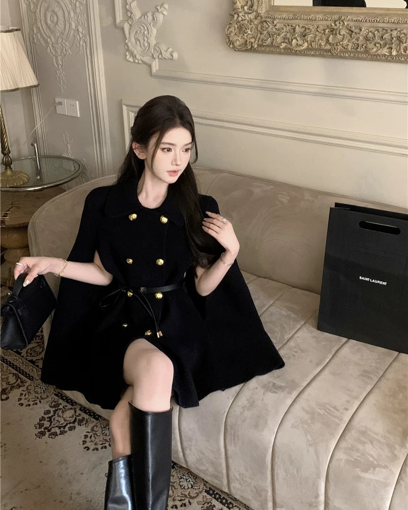 ノーブルケープショートコート