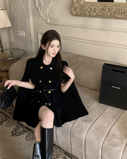 ノーブルケープショートコート