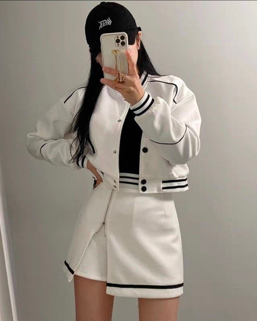 バイカラーラインミニセットアップ