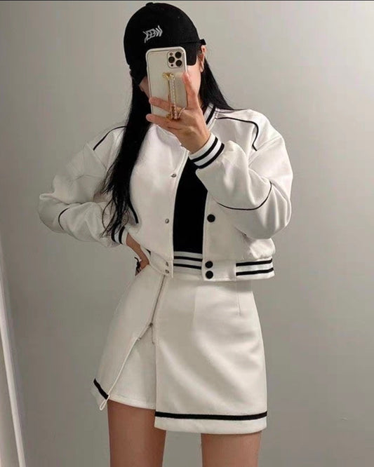 バイカラーラインミニセットアップ